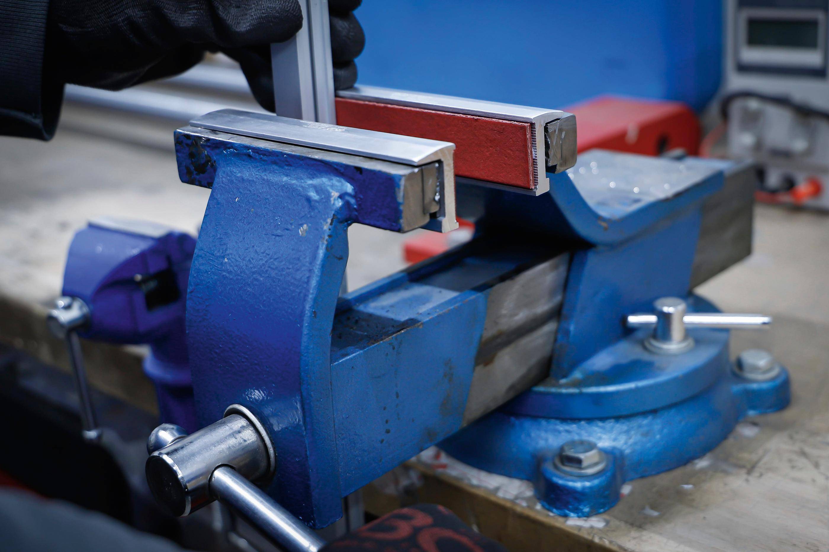 BGS technic Schraubstock-Schutzbacken | Aluminium | Breite 125 mm |