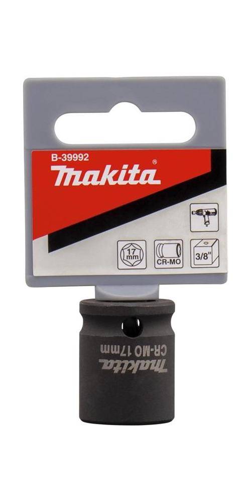 makita Steckschlssel B-39992 SW17 L.30mm Aufnahme 3/8Zoll,