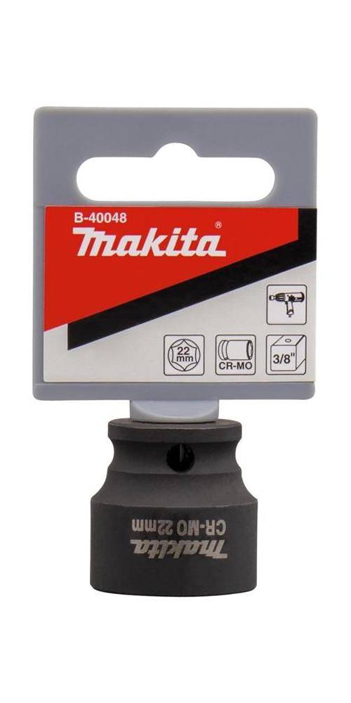 makita Steckschlssel B-40048 SW22 L.30mm Aufnahme 3/8Zoll,