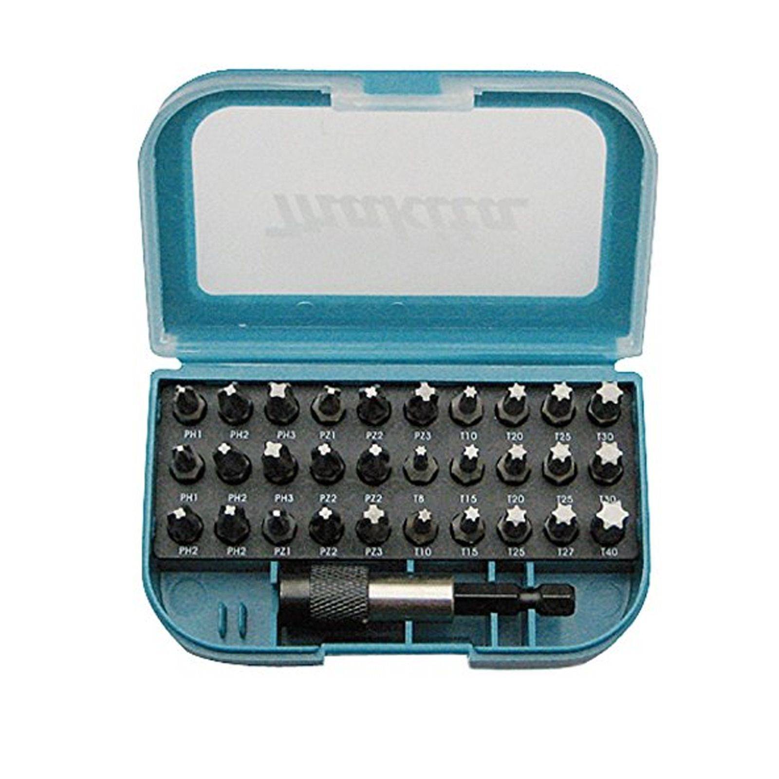 Makita Bit-Box MIX 31tlg. Set 10x P-73374 - Theken-Display P-73380