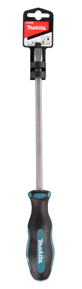 Tournevis Makita pour vis à fente avec tige hexagonale traversante, 8,0 x 200 mm traversant - 8,0 x 200 mm