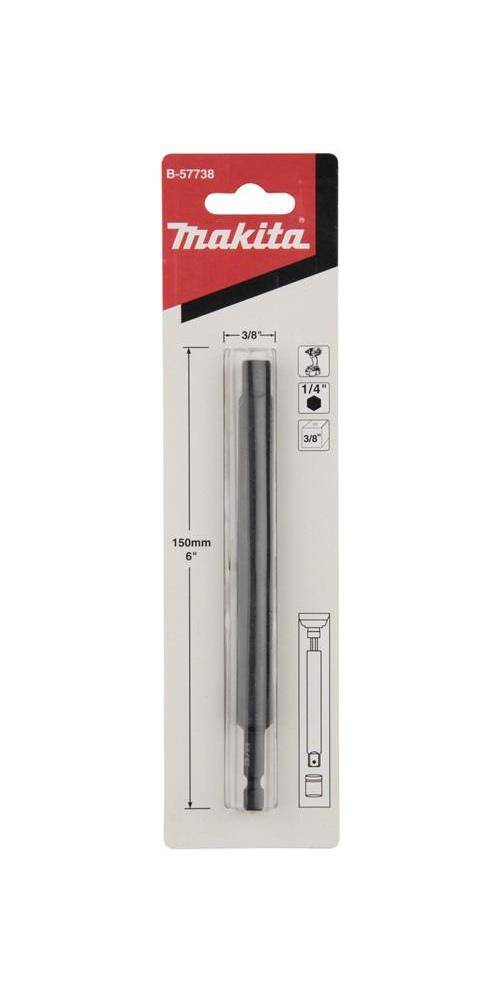makita Adapter B57738 Aufnahme 1/4 Zoll, 3/8 Zoll 4KT