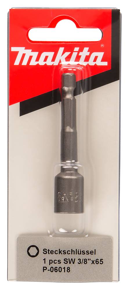 Makita Steckschlüssel SW 3/8" 1/4" • SW 3/8" • 65 mm