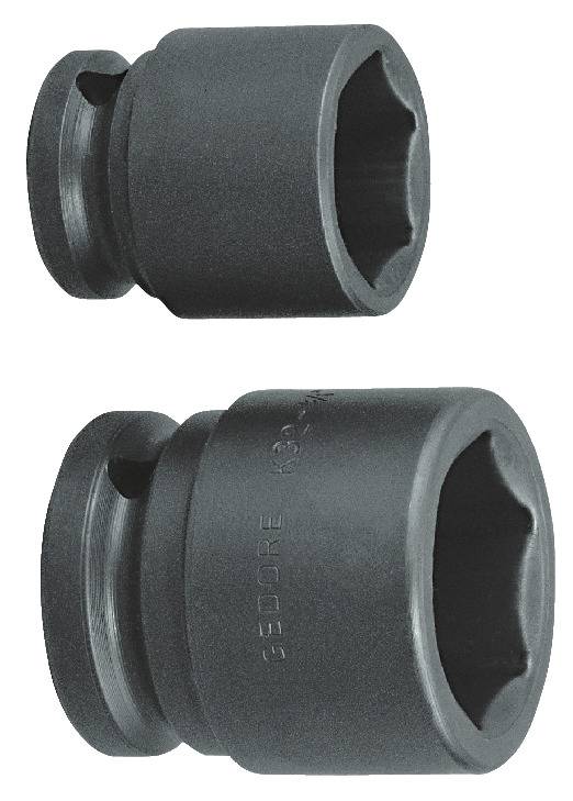 Gedore K 19 1AF Kraftschraubereinsatz 1/2" 6-kant 1"