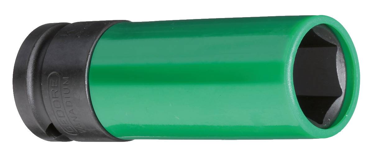 Gedore K 19 LS 19 Kraftschraubereinsatz 1/2" mit Schutzhülse, 19 mm