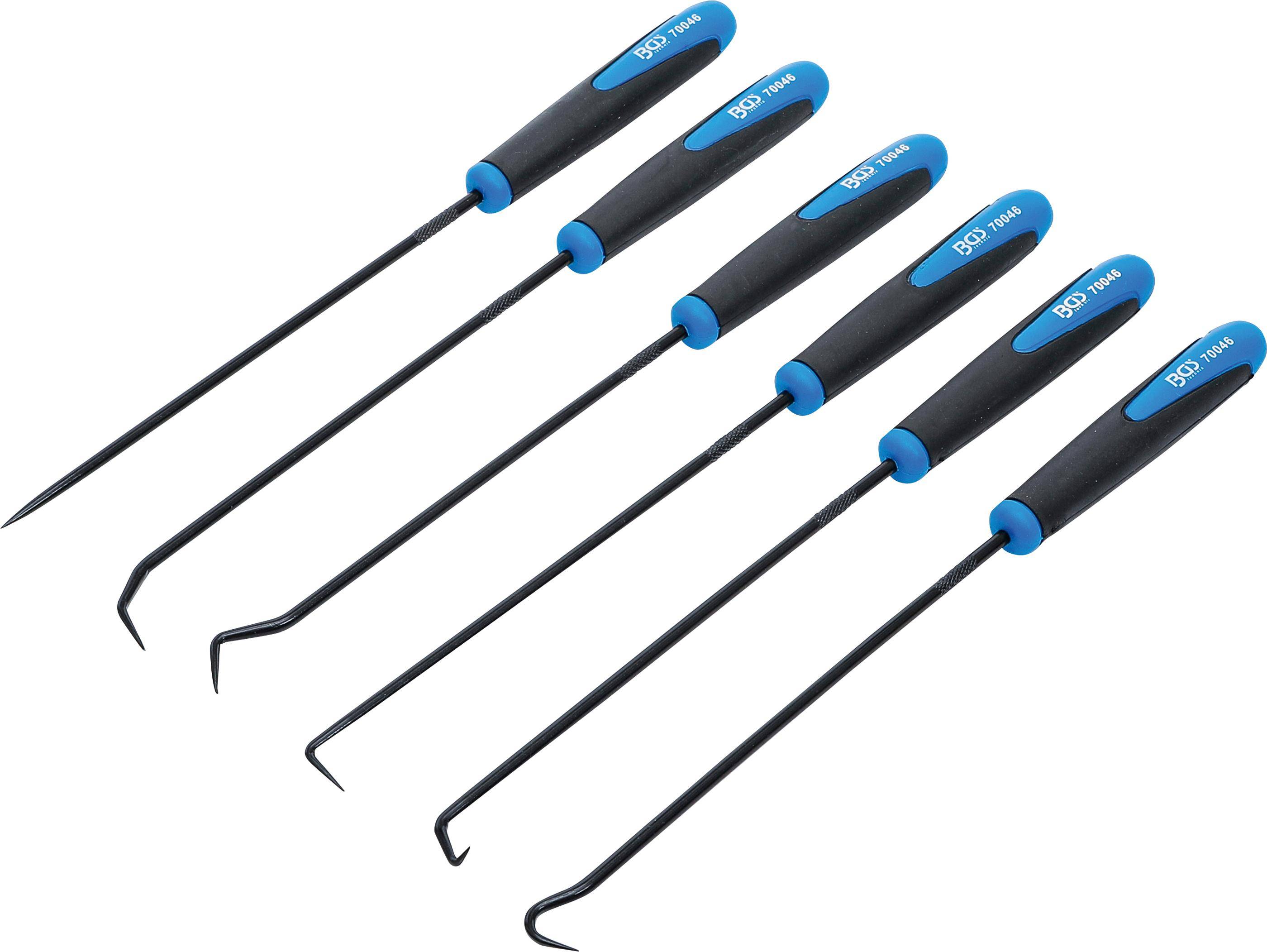 BGS technic Haken-Satz | extra lang | 245 mm | 6-tlg.