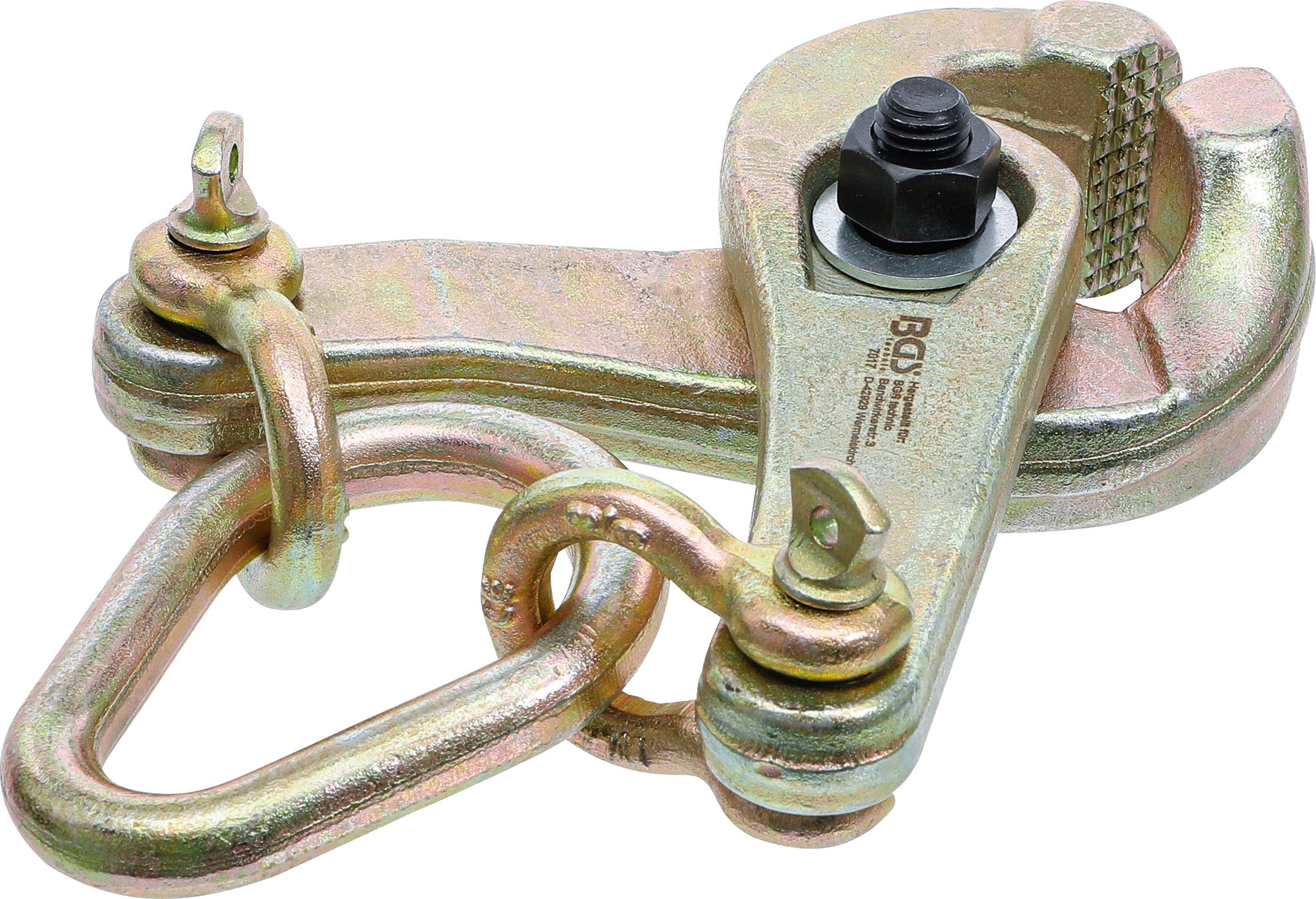 BGS Karosserie-Richtklemme | selbstschließend | eine Zugrichtung |