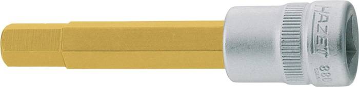 Steckschlüsseleinsatz 8801 3/8 Zoll 6-kant SW 7mm L.65mm HAZET