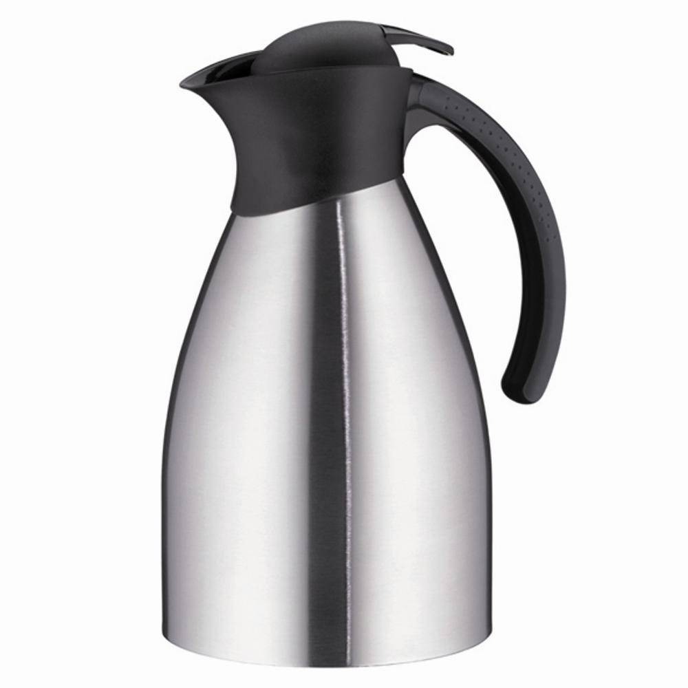 alfi 078-7205150 Bono Isolierkanne 1,5l, silber/schwarz