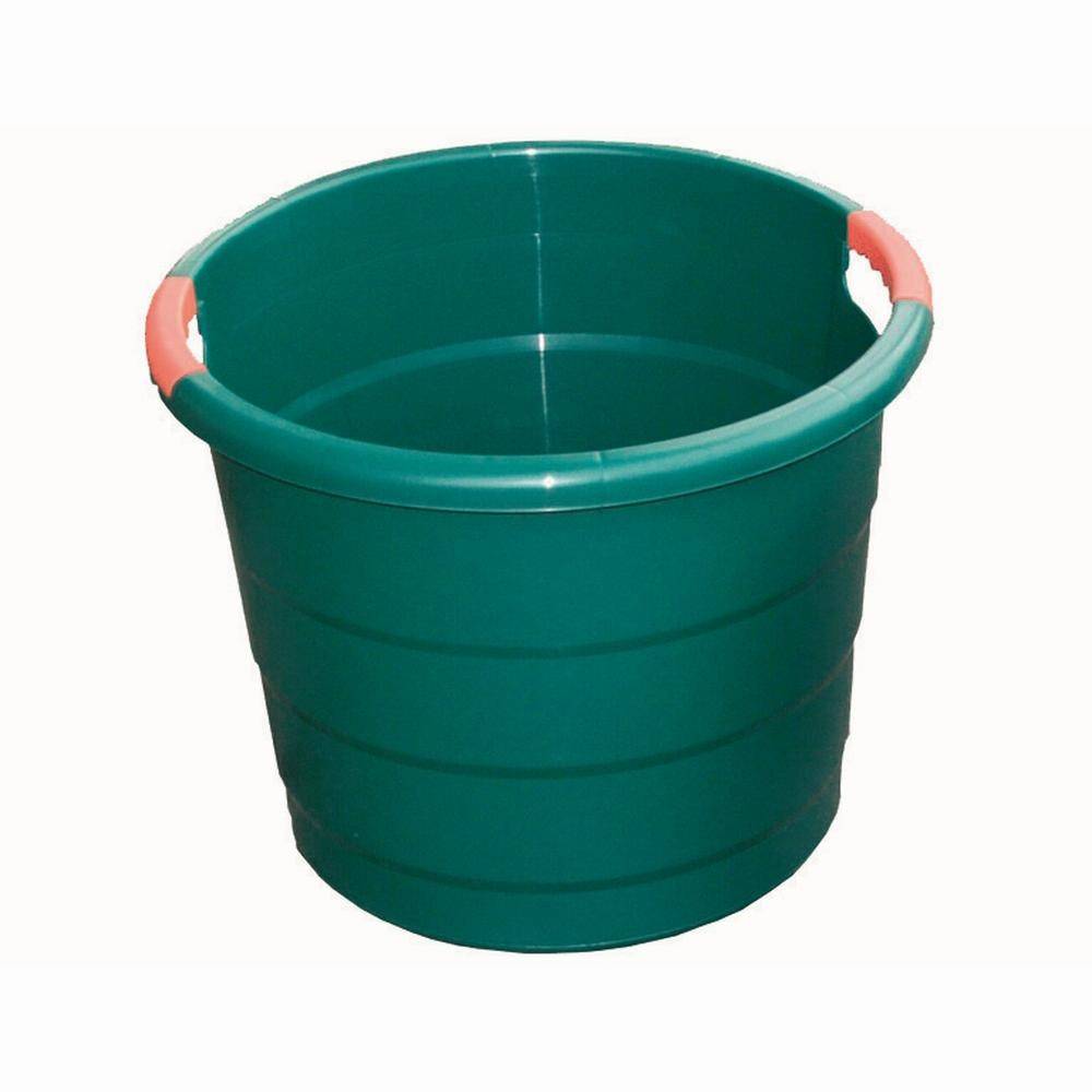 GRAF 785-002 Universalkübel Toni 70 l, Ø 49 x 43 cm, mit Griffen, stapelbar, grün