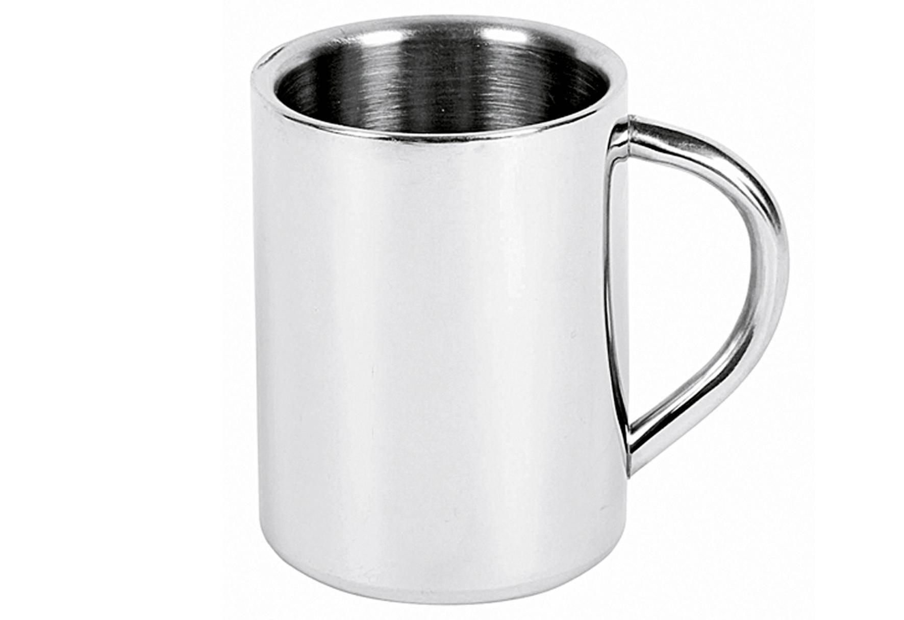 Krüger Thermobecher doppelwandig 0,2 l Edelstahl