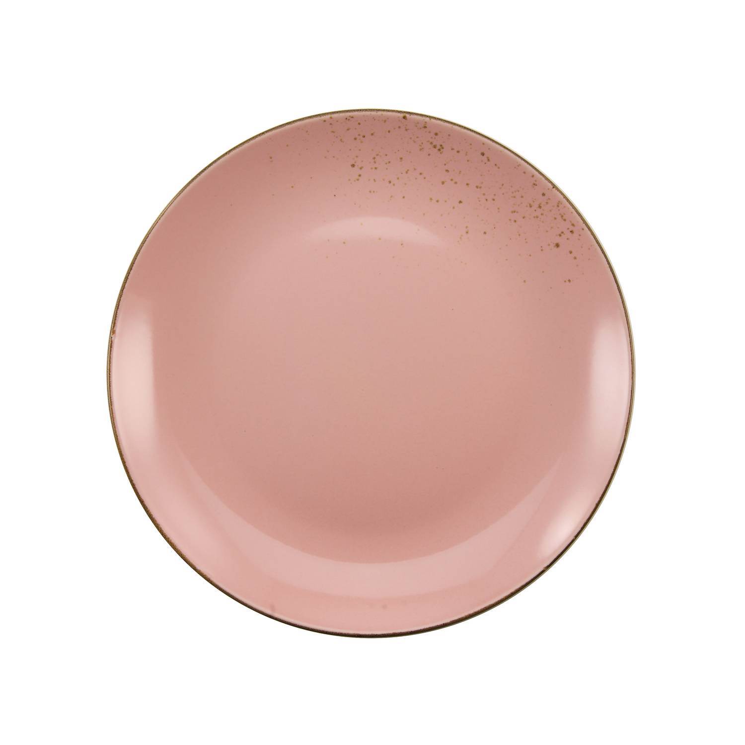 CreaTable 21968 Nature Collection Speiseteller Ø 27 cm, rosé, 6-teilig (1 Set)