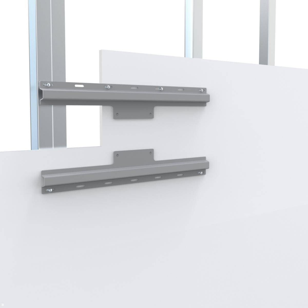 Erard CLIFF Zubehör Befestigungssatz für Gipskartonwände / Rigips, silber