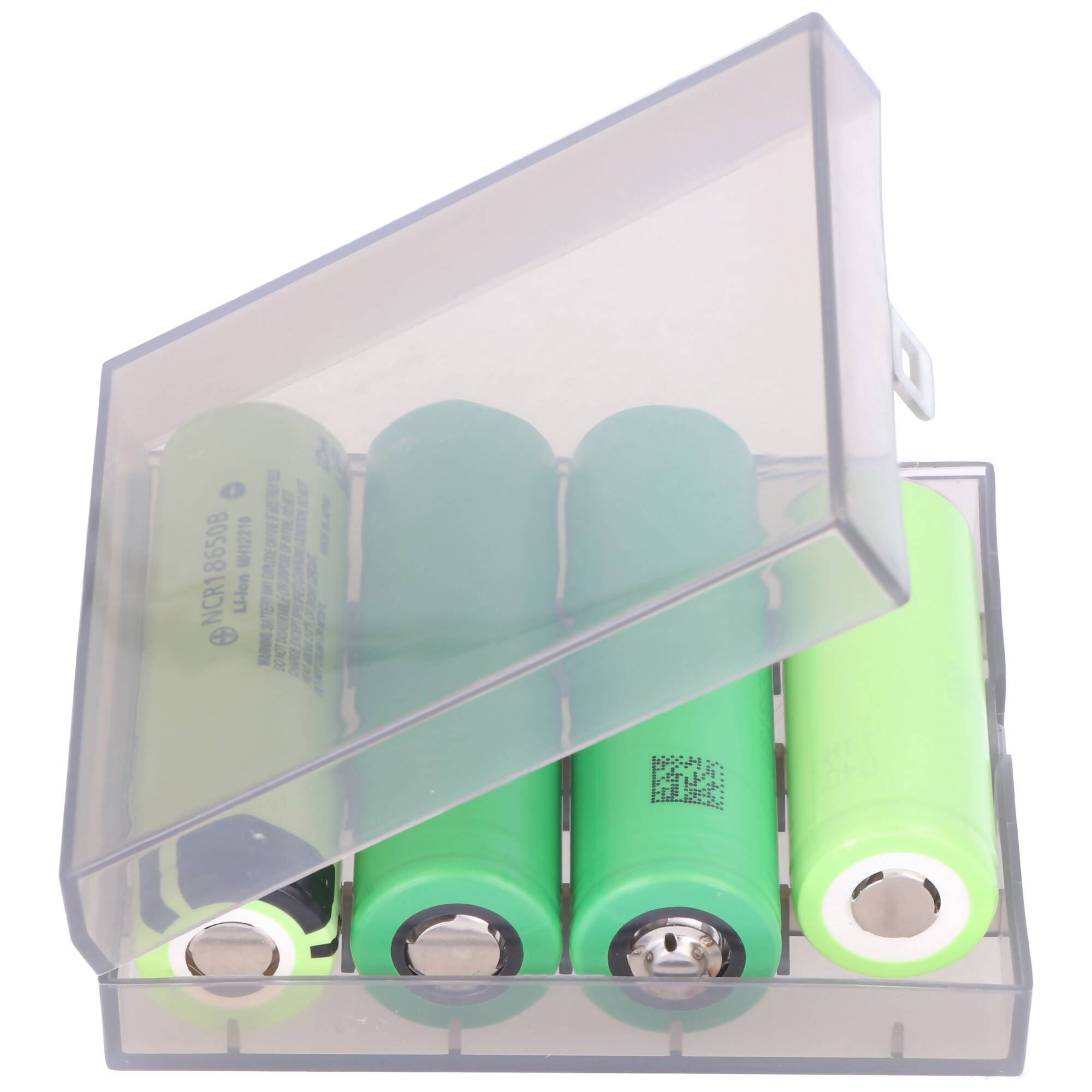 Efest H4 Aufbewahrungsbox für 4x 18650 Akkus bis max. Länge von 67mm, aus Kunststoff Lila