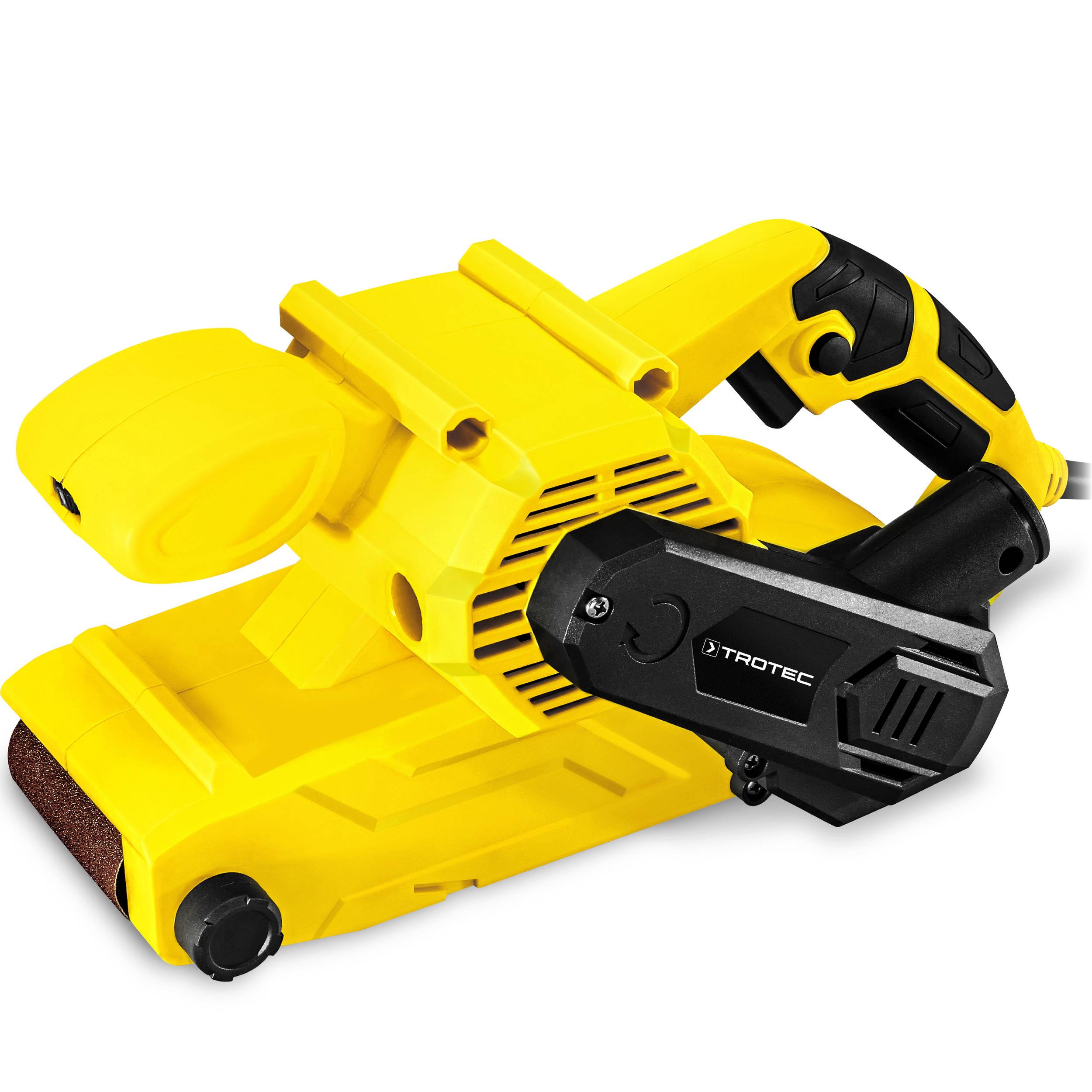 TROTEC Bandschleifer PBSS 10‑900 – Schleifer 900 Watt, Drehzahlstufe 1.030-3.270 U/min, Schleiffläche: 75 x 154 mm