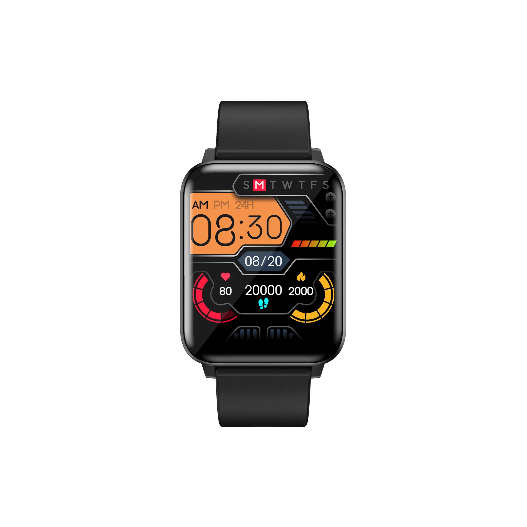 Lenovo E1 Max Smartwatch schwarz