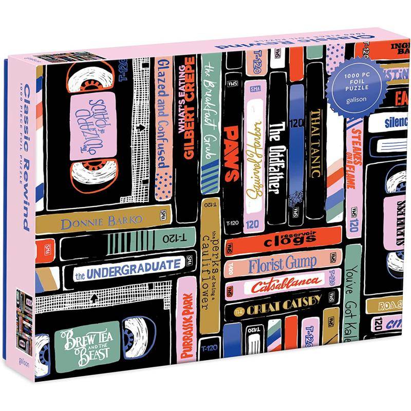 65315 - Galison Classic Rewind - Folienpuzzle, 1000 Teile