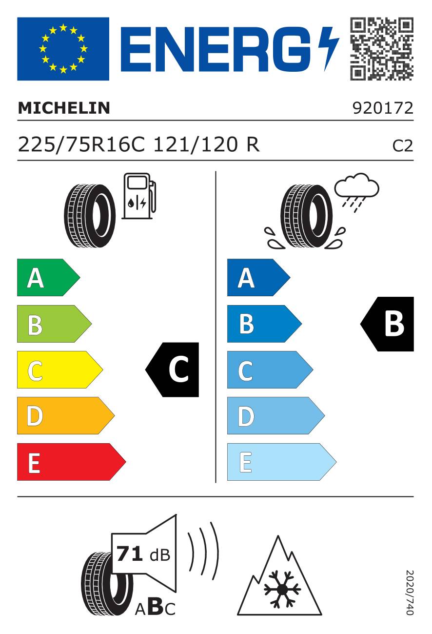 Michelin Agilis Alpin ( 225/75 R16C 121/120R 12PR )