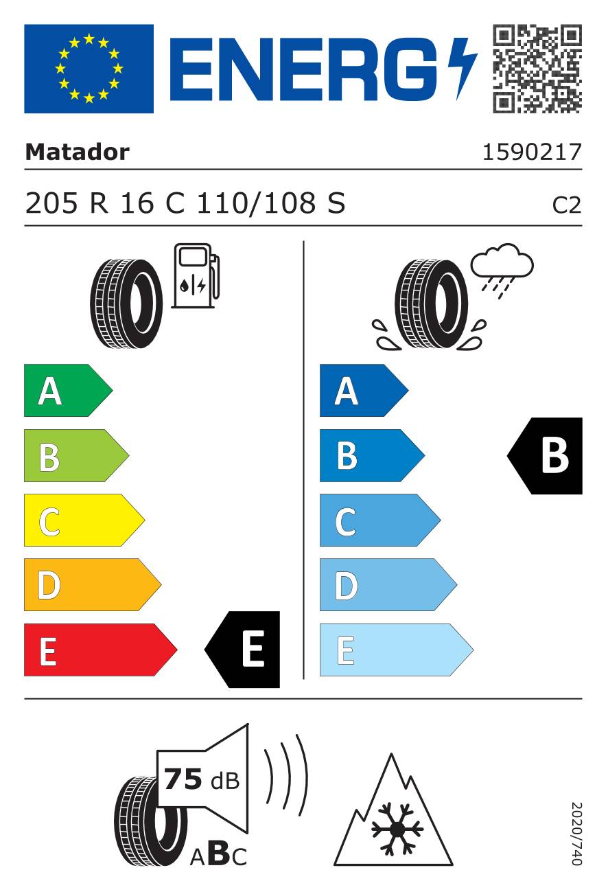 Matador MP72 Izzarda A/T 2 ( 205 R16C 110/108S 8PR )