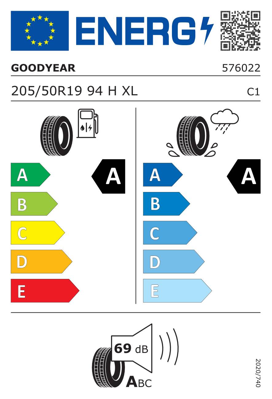 Goodyear EfficientGrip Performance ( 205/50 R19 94H XL )