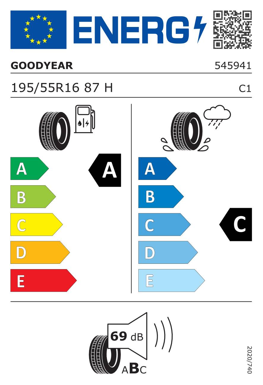 Goodyear EfficientGrip Performance ( 195/55 R16 87H )