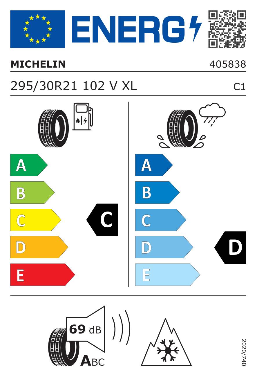 Michelin Pilot Alpin 5 ( 295/30 R21 102V XL, NA0 )