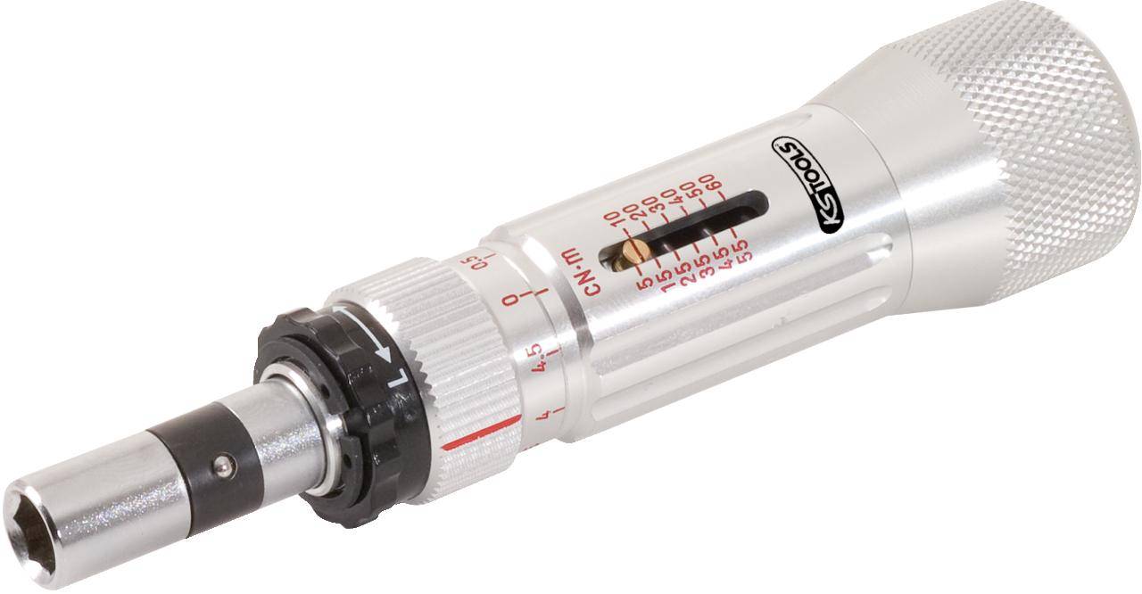 KS TOOLS 1/4" ESD Drehmomentschraubendreher Mikrometerskala, 20-120cNm