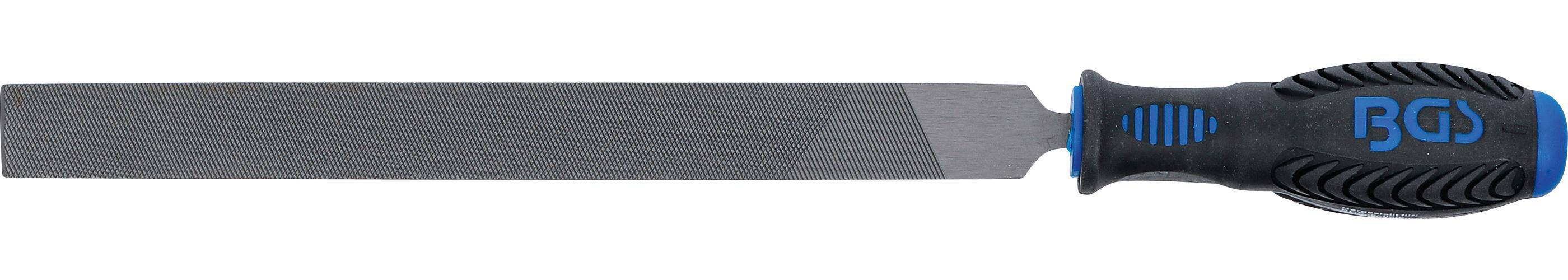 BGS Werkstattfeile | flachstumpf | Hieb 1 | 250 mm