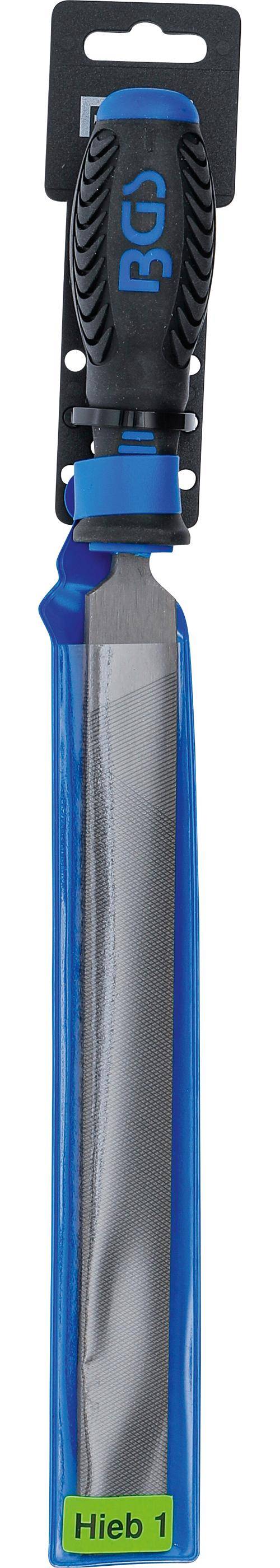 BGS Werkstattfeile | flachstumpf | Hieb 1 | 250 mm
