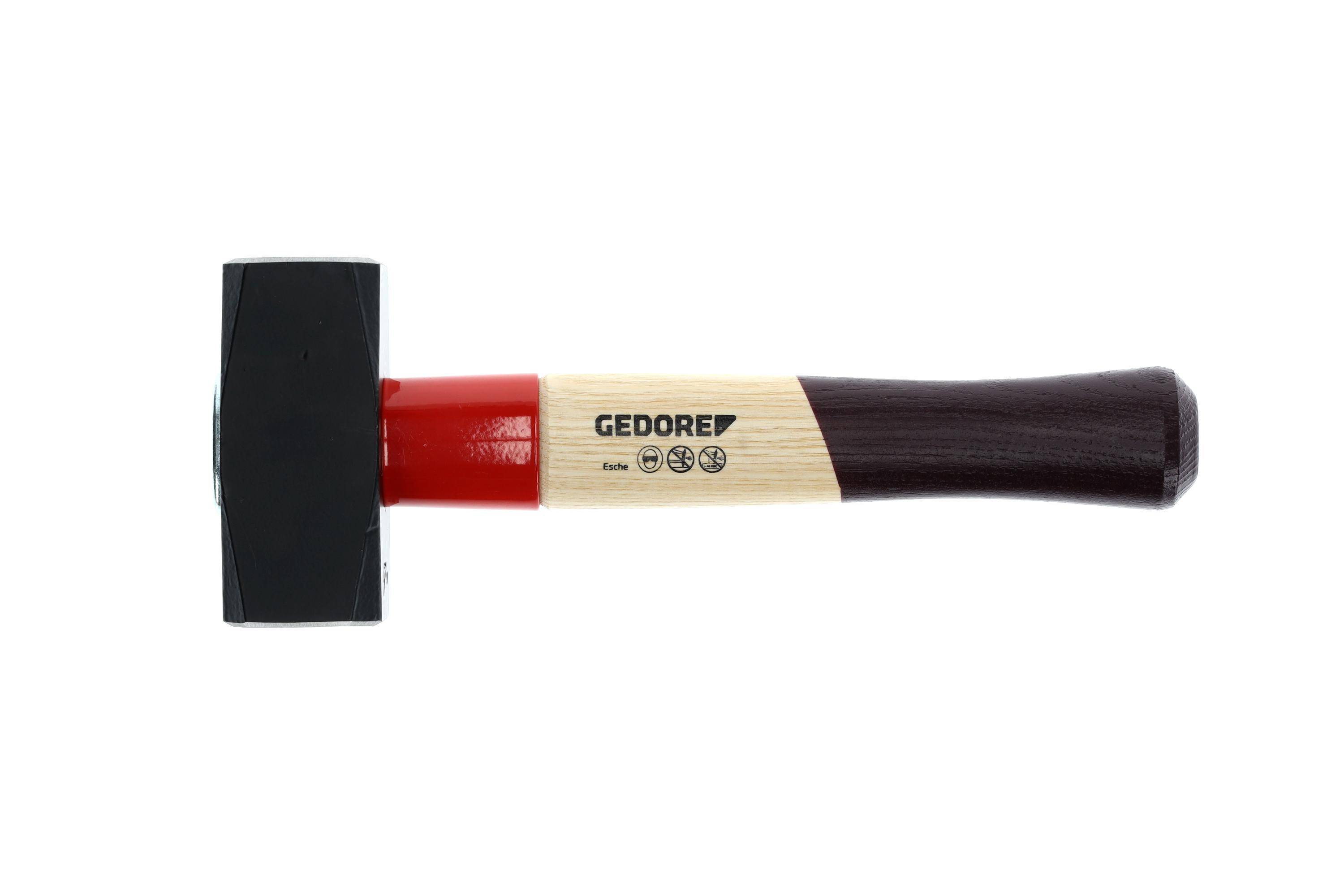 GEDORE 620 E-1500 Fustel ROTBAND-PLUS mit Eschenstiel, 1500 g