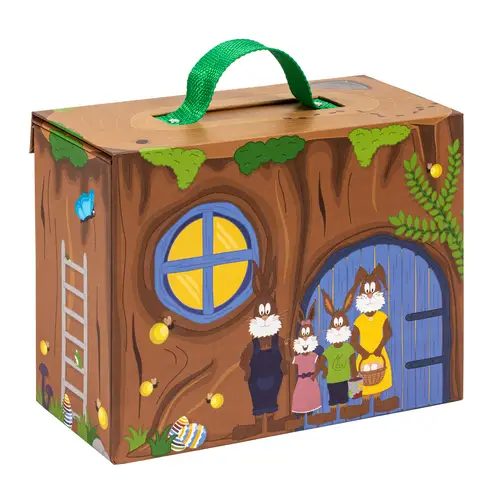 yoamo Osterkalender mit Spielkoffer mit 16 Holzfiguren & Osterhasengeschichte zum Vorlesen yoamo Osterkalender mit Spielkoffer mit 16 Holzfiguren & Osterhasengeschichte zum Vorlesen
