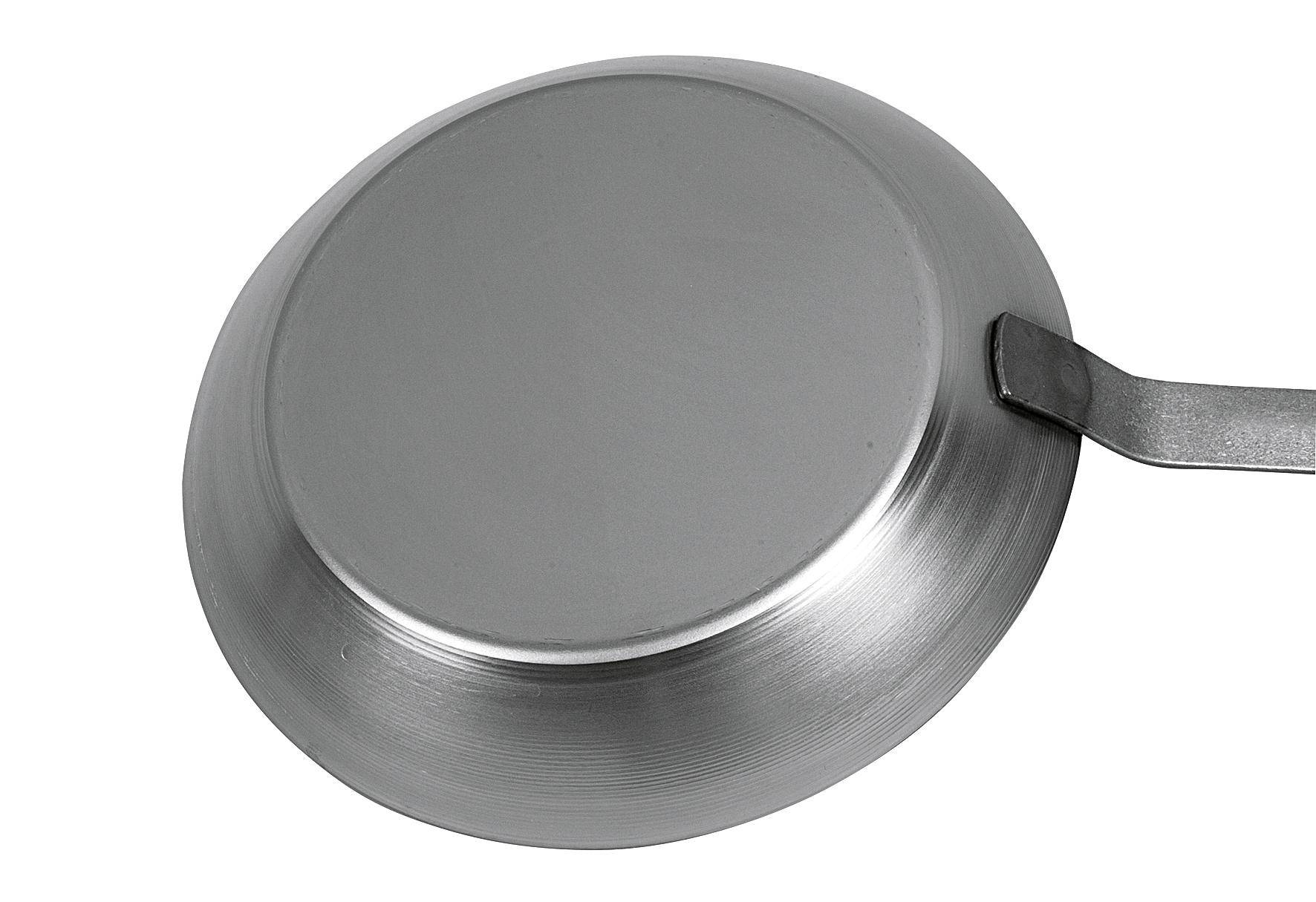 Turk Bratpfanne mit extra hohem Rand und flachem Stiel 28cm