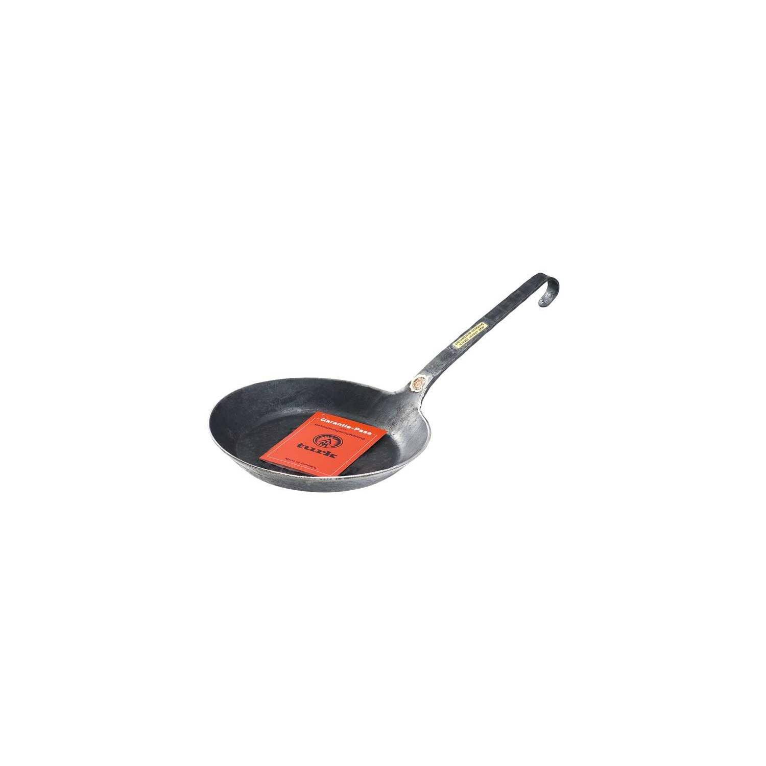 turk 65524 Pfanne 24cm freiform-warmgesch, grauschwarz