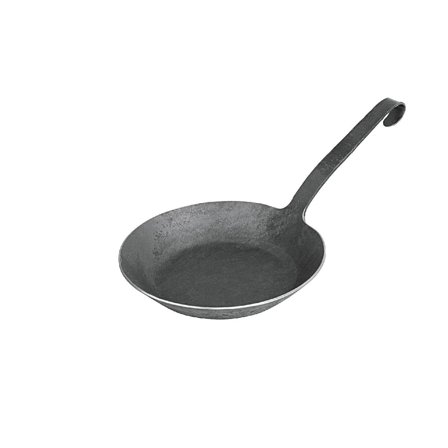 turk 65520 Bratpfanne ø 20 cm, freiform-warmgeschmiedet, grauschwarz