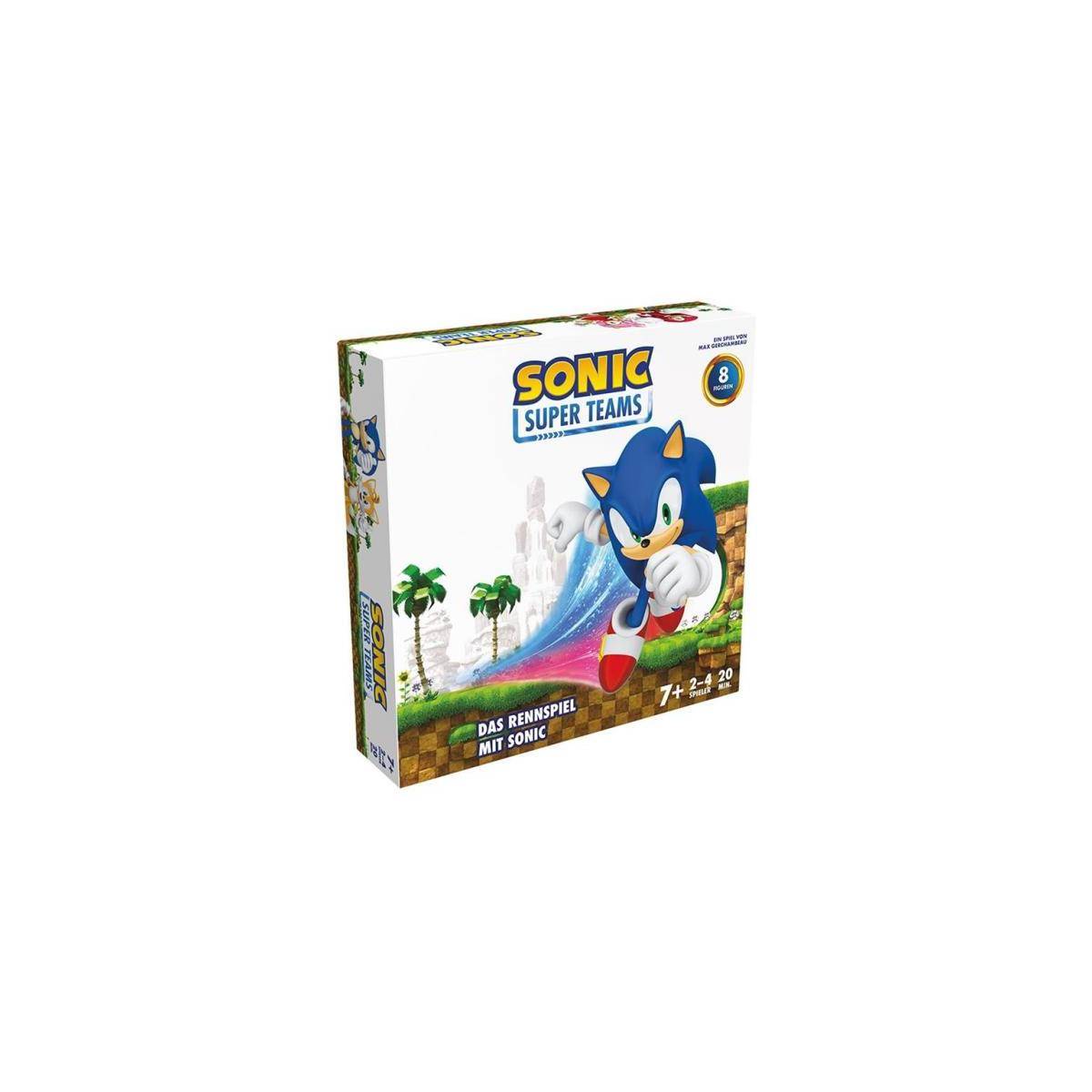 ZYGD0013 - Sonic Super Teams, Brettspiel, für 2-4 Spieler, ab 7 Jahren (DE-Ausgabe)