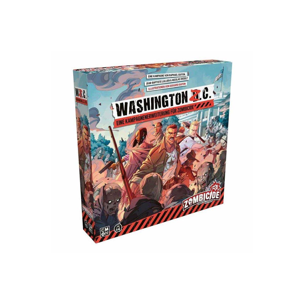 CMND1218 - Zombicide 2. Edition: Washington Z.C., für 1-6 Spieler, ab 14 Jahren (DE-Erweiterung)