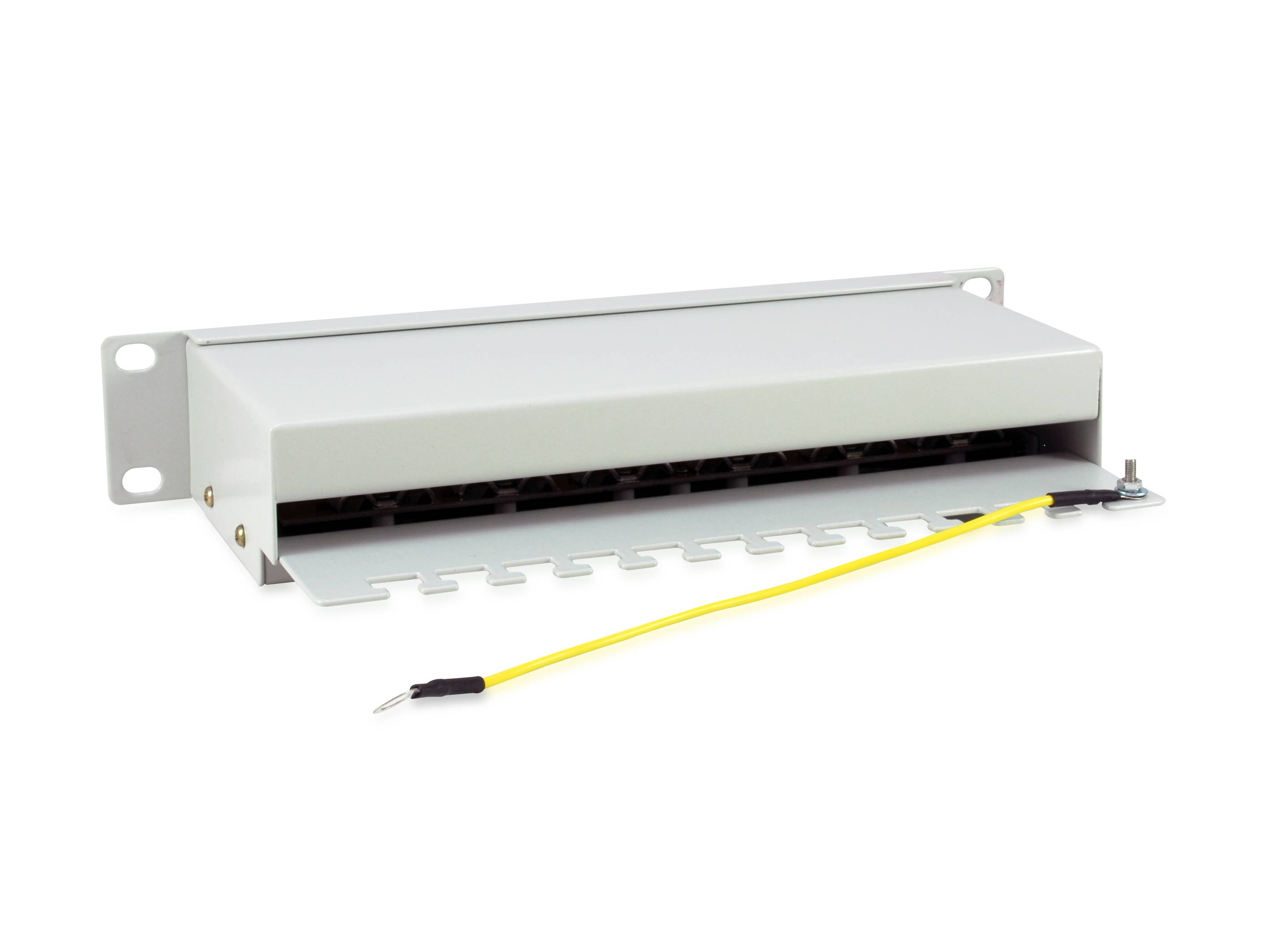 Equip Patchpanel 12x RJ45 Cat6 10" 1HE - RJ-45