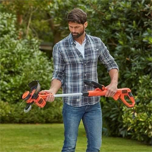 Black & Decker BESTA530CM-QS - Rasentrimmer - D-Schlaufengriff - 1,6 mm - 7500 R
