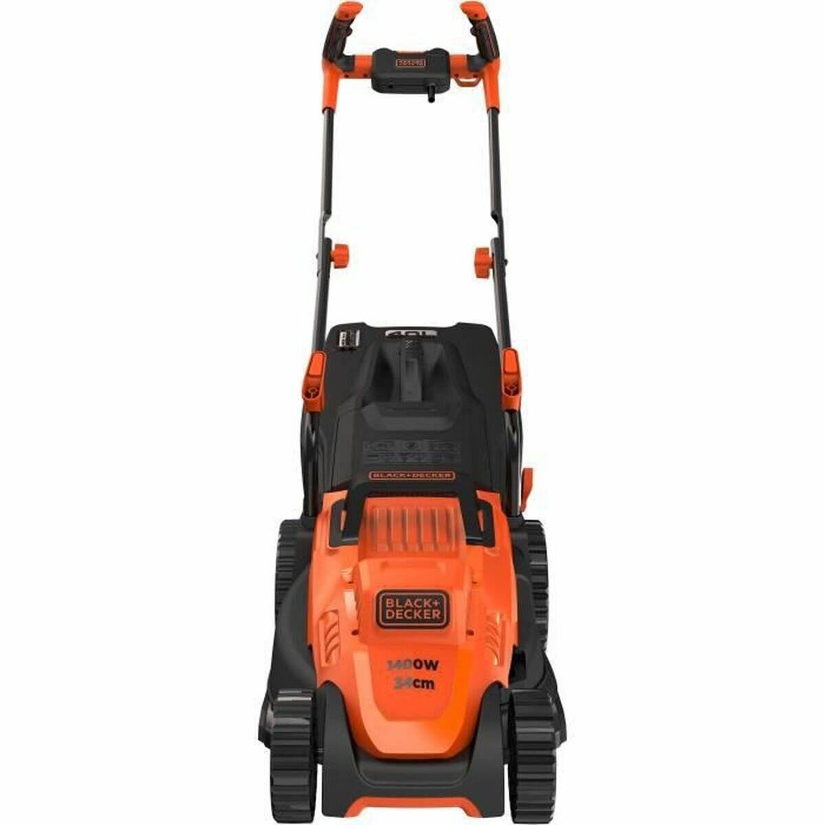Rasenmäher BEMW461BH-QS, 34cm (orange/schwarz, 1.400 Watt)