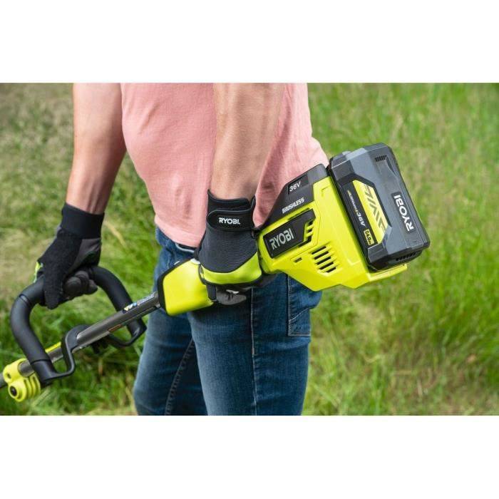 RYOBI MAX POWER Akku-Trimmer 36V Brushless - Schneiden Ø 33 cm - Kopf Ø Schnur 2x2mm - Expand-It ™ - Ohne Akku oder Ladegerät