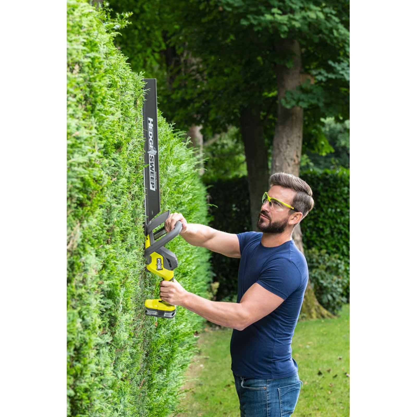 RYOBI Akku-Heckenschere RY18HT55A-0 18V