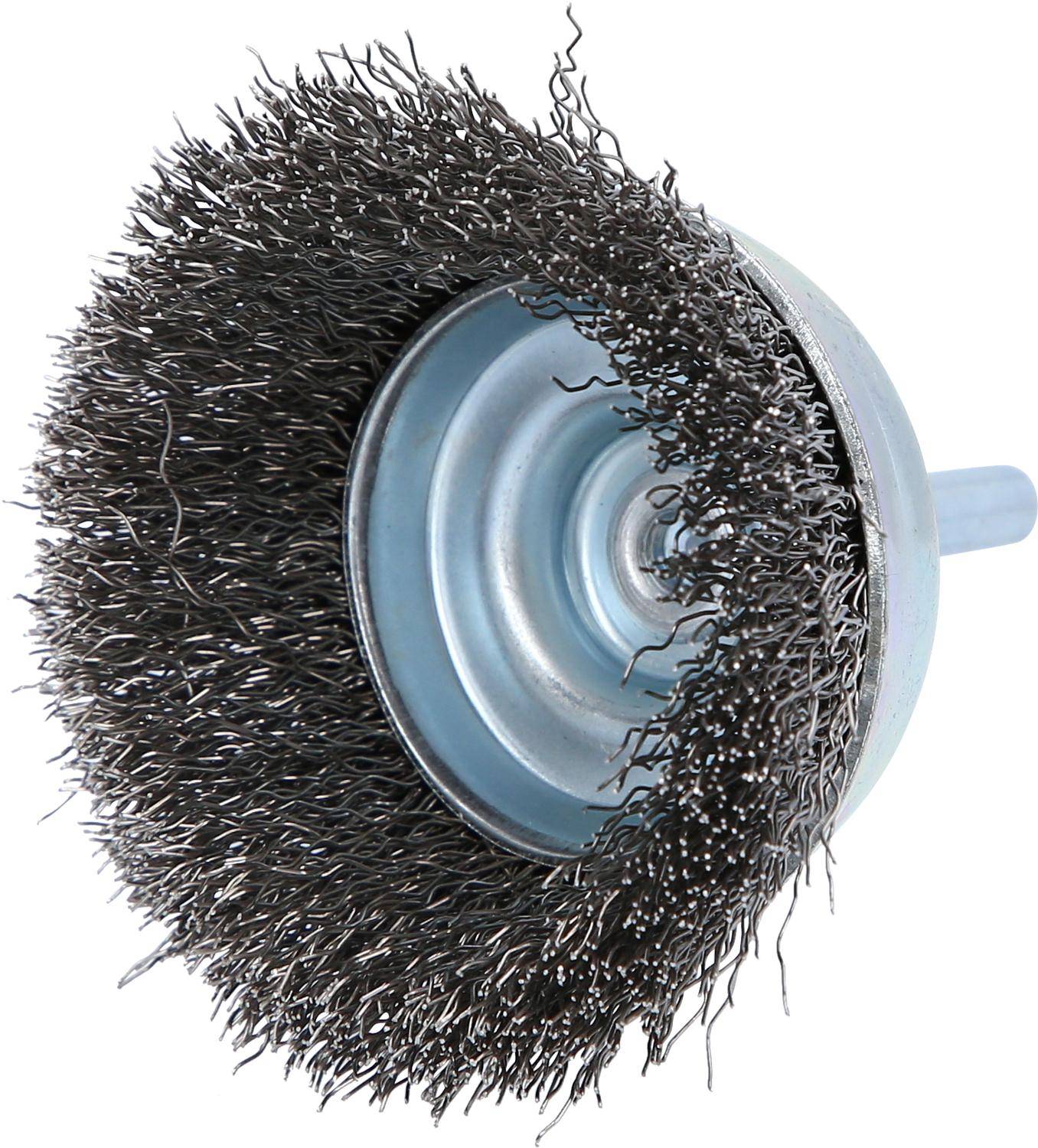 KS TOOLS Rostfreie Drahttopfbrste 0,3mm, 65mm