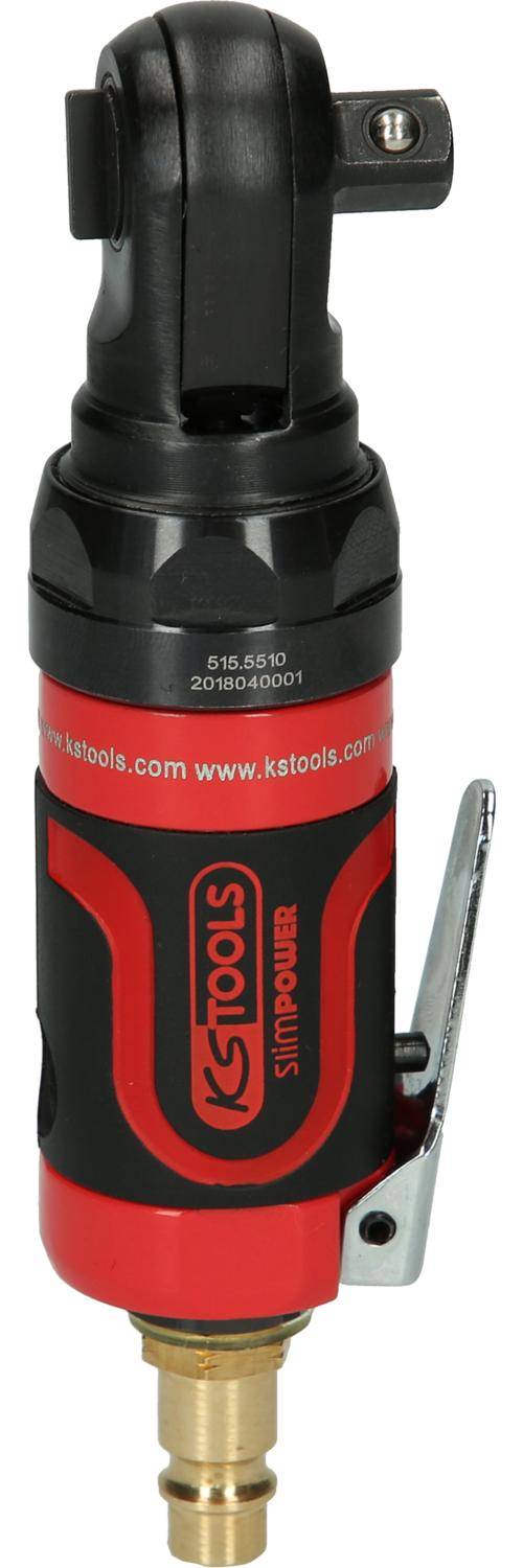 KS TOOLS 3/8" SlimPOWER Mini-Druckluft-Umschaltratsche 30Nm