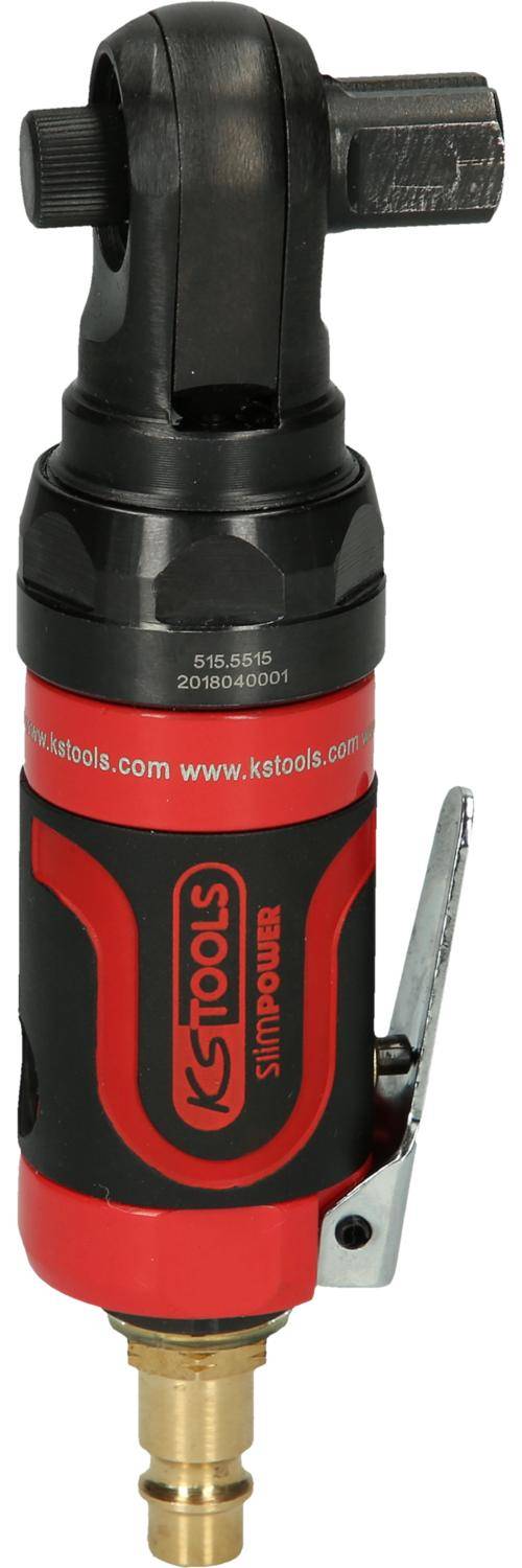 KS TOOLS 1/2" SlimPOWER Mini-Druckluft-Umschaltratsche 30Nm