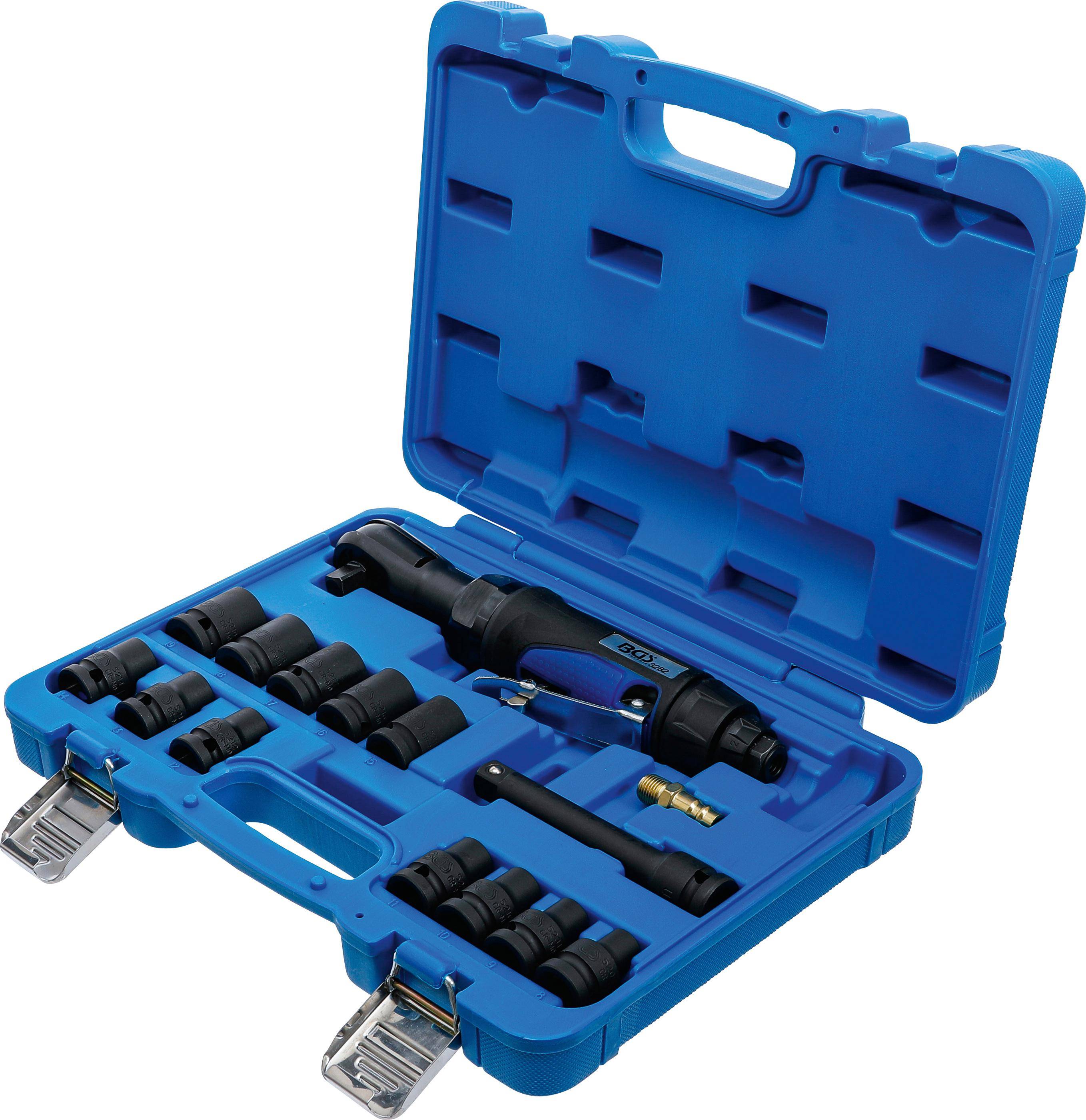 BGS technic Druckluft-Ratschenschrauber-Satz | 12,5 mm (1/2") | 102