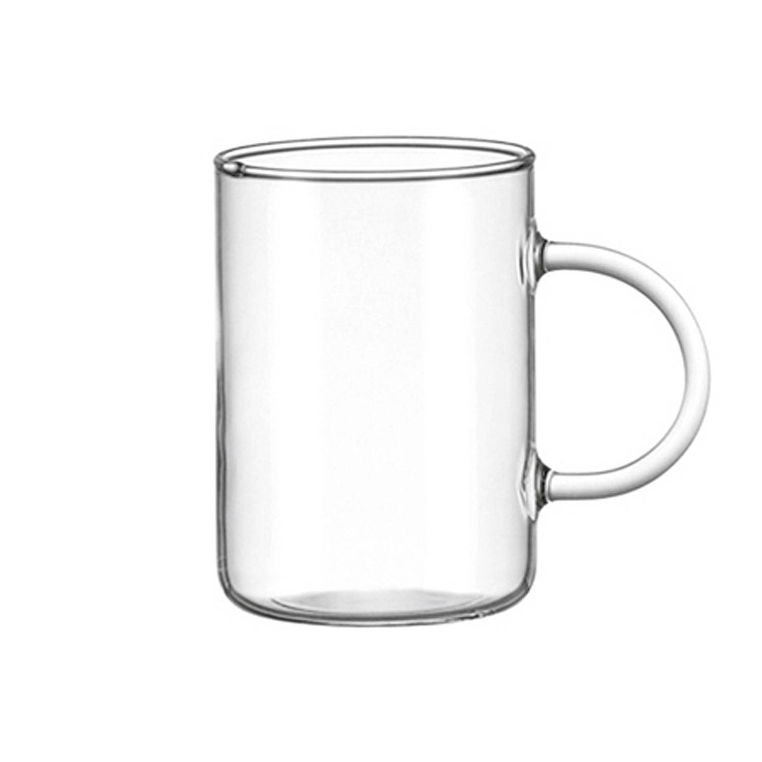 LEONARDO 030525 Novo Teeglas mit Henkel, Borosilikatglas, 360 ml, klar