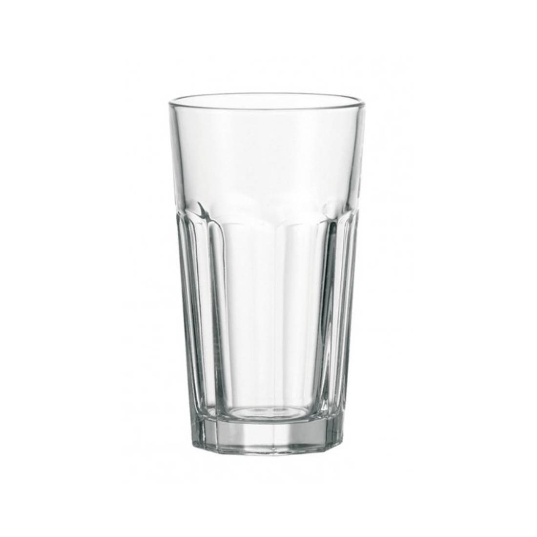 LEONARDO 013384 Rock Longdrinkbecher XL, 540 ml, Glas, klar