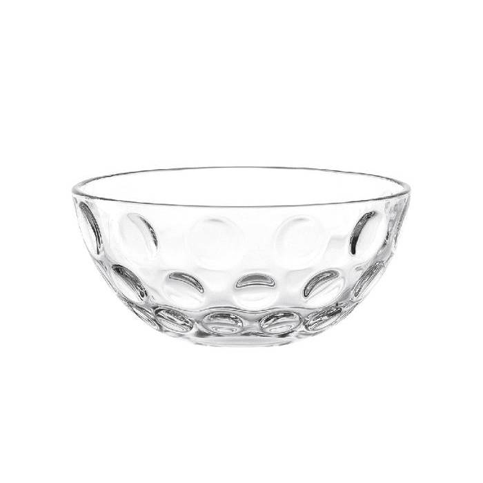 LEONARDO 66334 Cucina Optic Schale, Glas, Ø 10 cm, H 4,6 cm, spülmaschinengeeignet, 100 ml Nutzinhalt, klar