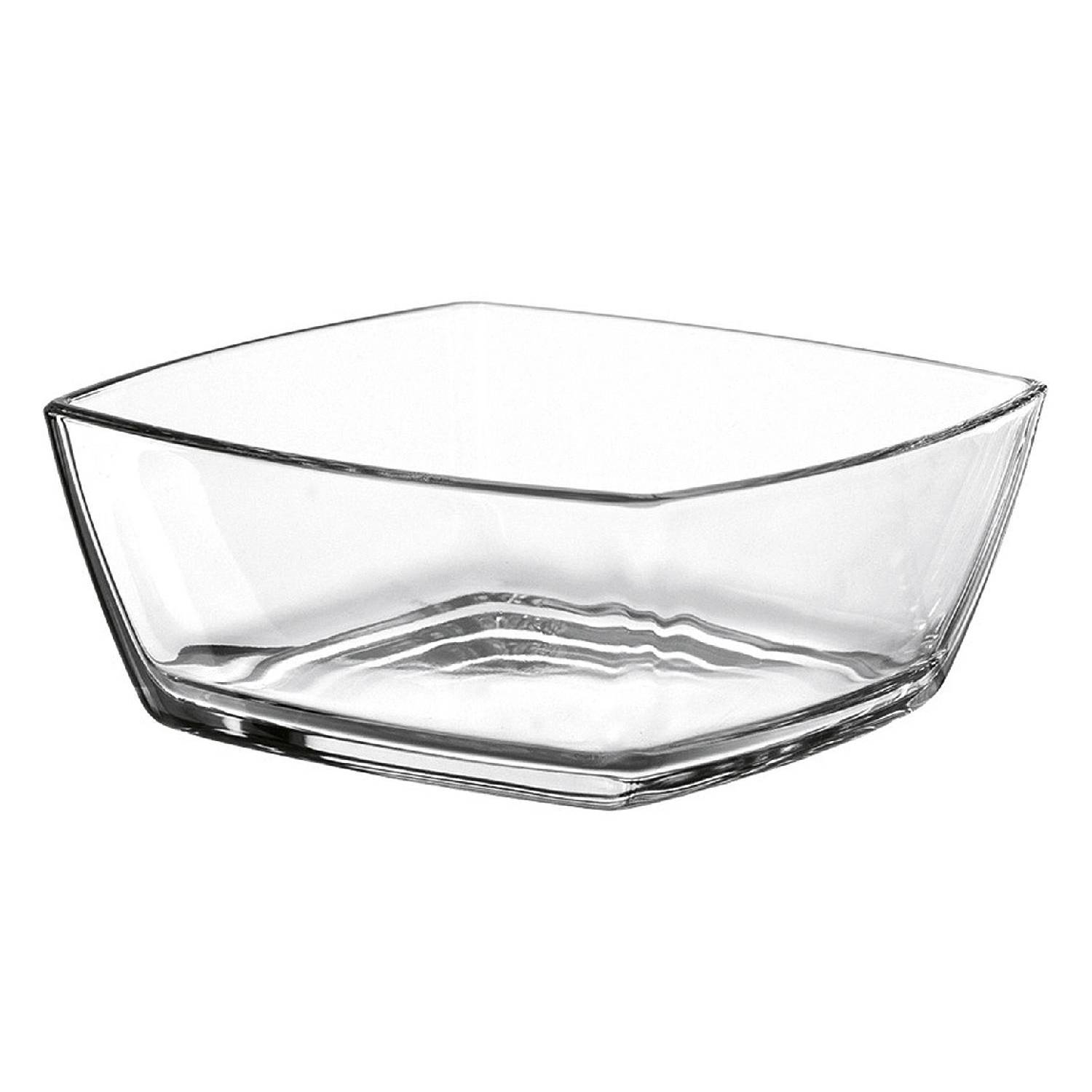 montana 085121 :Carré Schale, quadratisch, Kalk-Natron Glas, 24 x 24 x 11 cm, klar