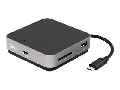OWC Travel Dock E - Mini-Dock - USB-C 3.2 Gen 1 / Thunderbolt 3